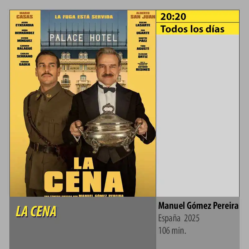 LA CENA CINES AXION Córdoba LA CENA CINES AXION Córdoba