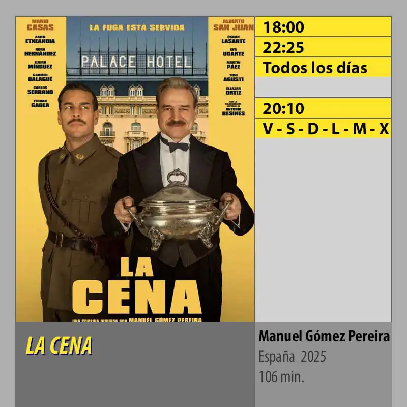 LA CENA MK2 CineSur Tablero Córdoba LA CENA MK2 CineSur Tablero Córdoba