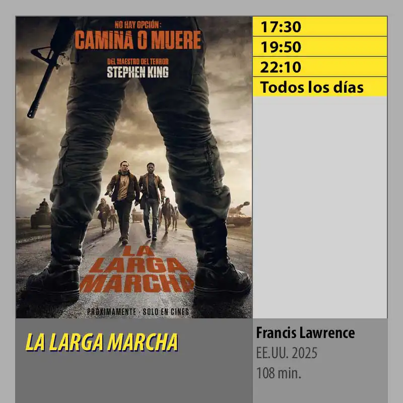 LA LARGA MARCHA MK2 CineSur Tablero Córdoba LA LARGA MARCHA MK2 CineSur Tablero Córdoba