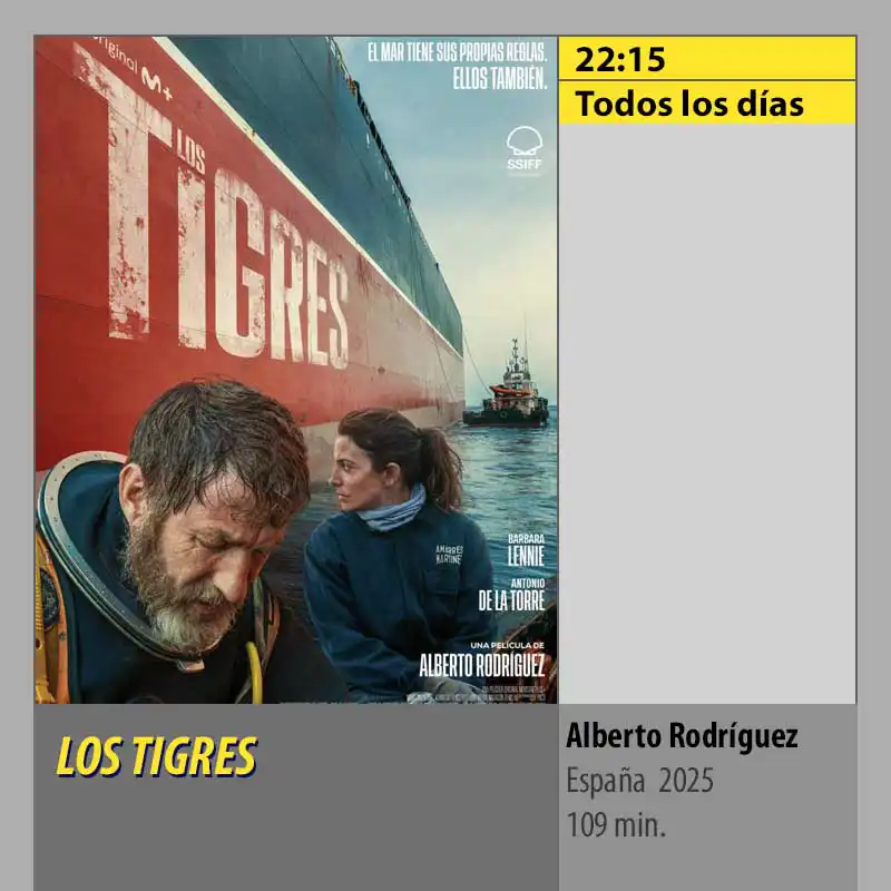 LOS TIGRES. CINES AXION Córdoba LOS TIGRES. CINES AXION Córdoba