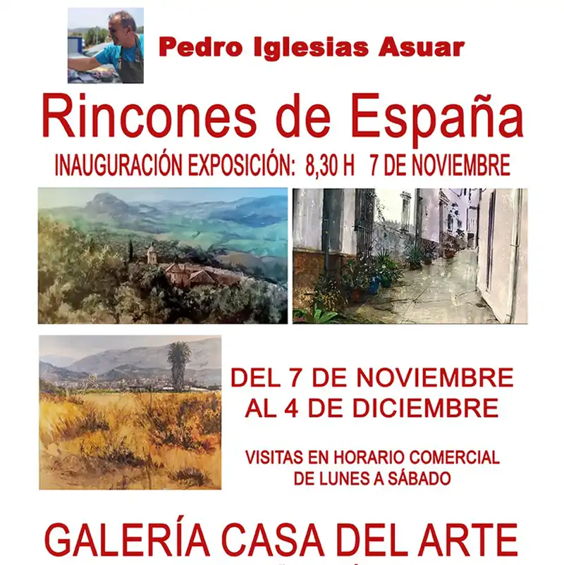 'RINCONES DE ESPAÑA'. Galería Casa del Arte. Córdoba. Hasta el 4 de diciembre 2025