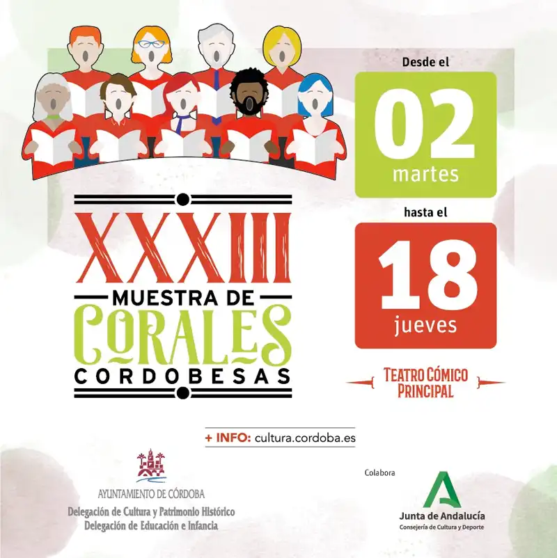 XXXIII MUESTRA DE CORALES CORDOBESAS. Teatro Cómico Principal. Córdoba. Diciembre 2025