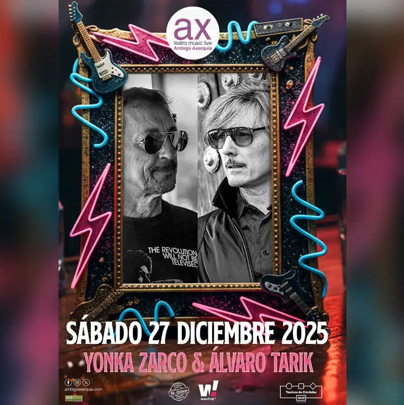 YONKA ZARCO & ÁLVARO TARIK. Sala Ambigú. Córdoba. Sábado 27 Diciembre 2025 YONKA ZARCO & ÁLVARO TARIK. Sala Ambigú. Córdoba. Sábado 27 Diciembre 2025