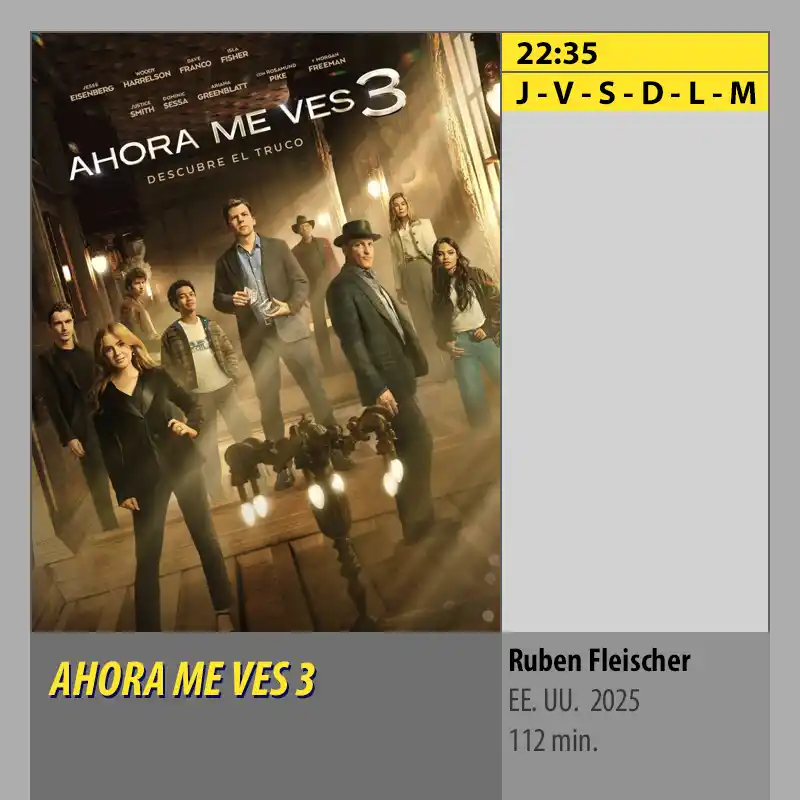 AHORA ME VES 3 CINES AXION Córdoba