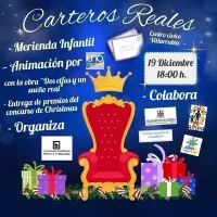 VIANA EN NAVIDAD 2025. Palacio de Viana. Córdoba 1 CARTEROS REALES. Centro Civico Municipal Villarrubia. Cordoba. Viernes 19 Diciembre 2025