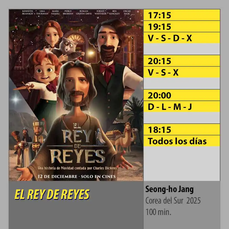 EL REY DE REYES Multicines Guadalquivir Córdoba EL REY DE REYES Multicines Guadalquivir Córdoba