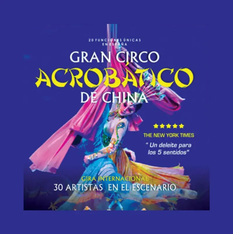 '14.4' Gran Teatro de Córdoba. Sábado 20 Diciembre 2025 11 GRAN CIRCO ACROBATICO DE CHINA. Gran Teatro de Cordoba. del 8 al 10 Enero 2026