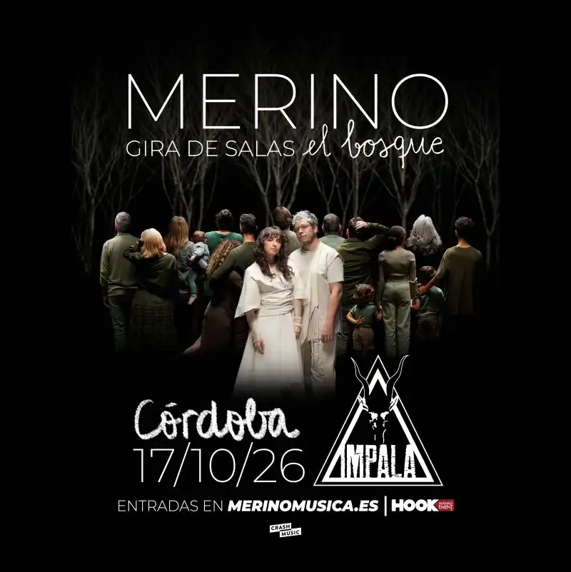 MERINO. Sala Impala. Córdoba. Sábado 17 Octubre 2026