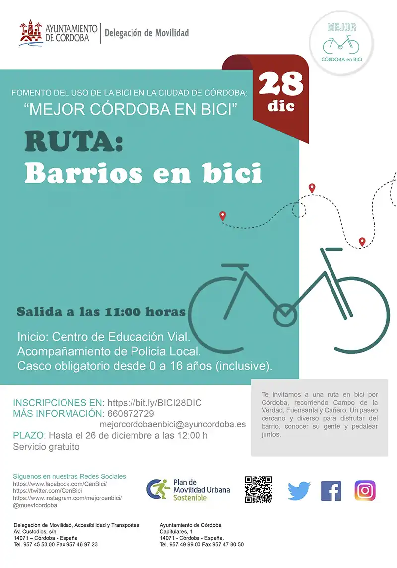 MEJOR CÓRDOBA EN BICI 2025. Ayuntamiento de Córdoba