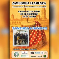 RUTAS EN BICI POR LA CÓRDOBA BELENISTA. Navidad sobre dos ruedas. Diciembre 2025 - Enero 2026 2 ZAMBOMBA FLAMENCA. Ciudad de los Ninos. Sabado 20 Diciembre 2025