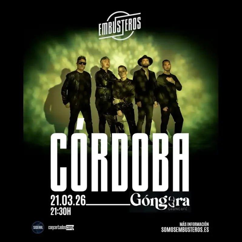 EMBUSTEROS. Gongora Gran Cafe. Cordoba. Sabado 21 Marzo 2026