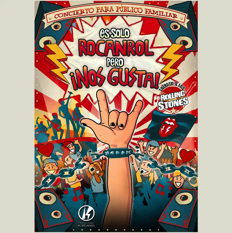 'ES SOLO ROCANROL PERO NOS GUSTA'. Teatro Góngora. Córdoba. Domingo 15 Febrero 2026