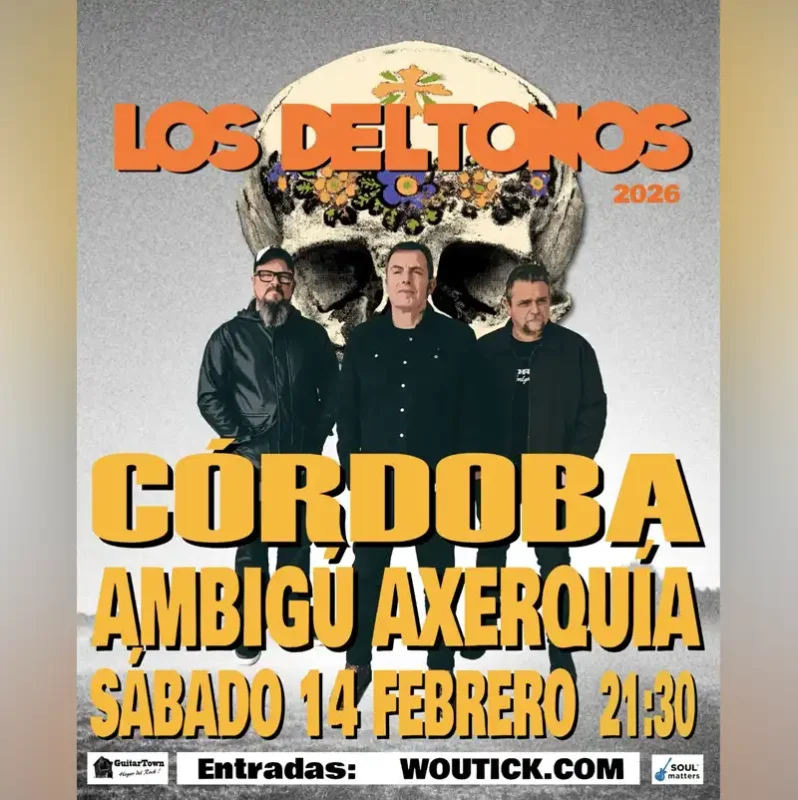 LOS DELTONOS. Sala Ambigu. Cordoba. Sabado 14 Febrero 2026