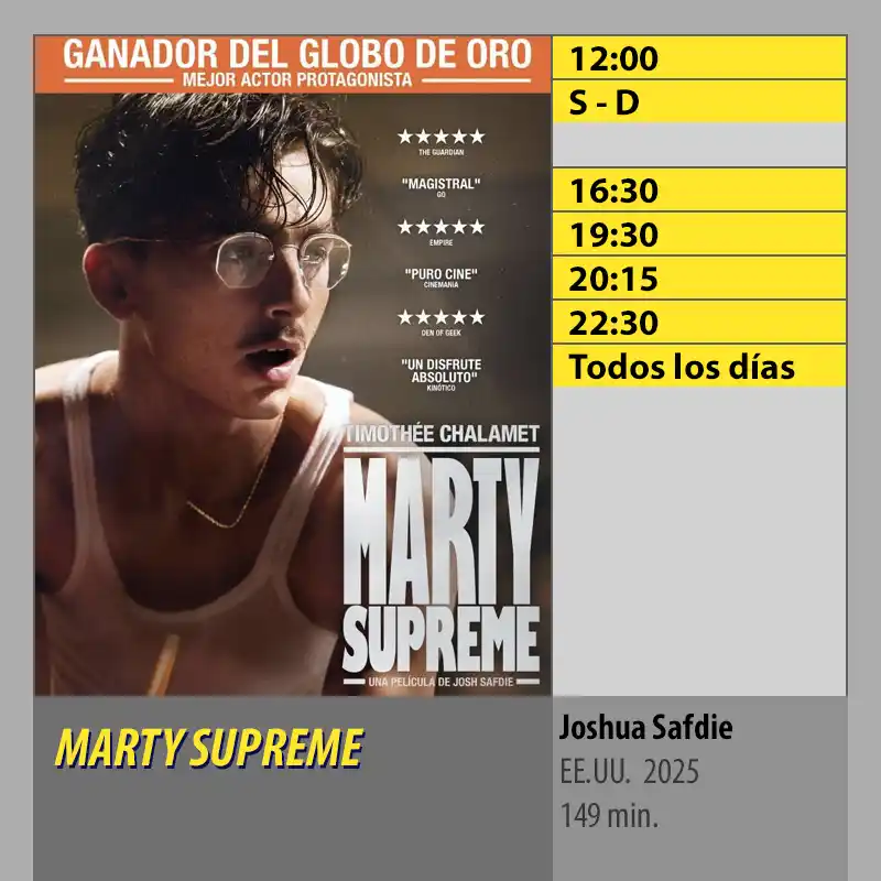 NOUVELLE VAGUE MK2 CineSur Tablero Córdoba