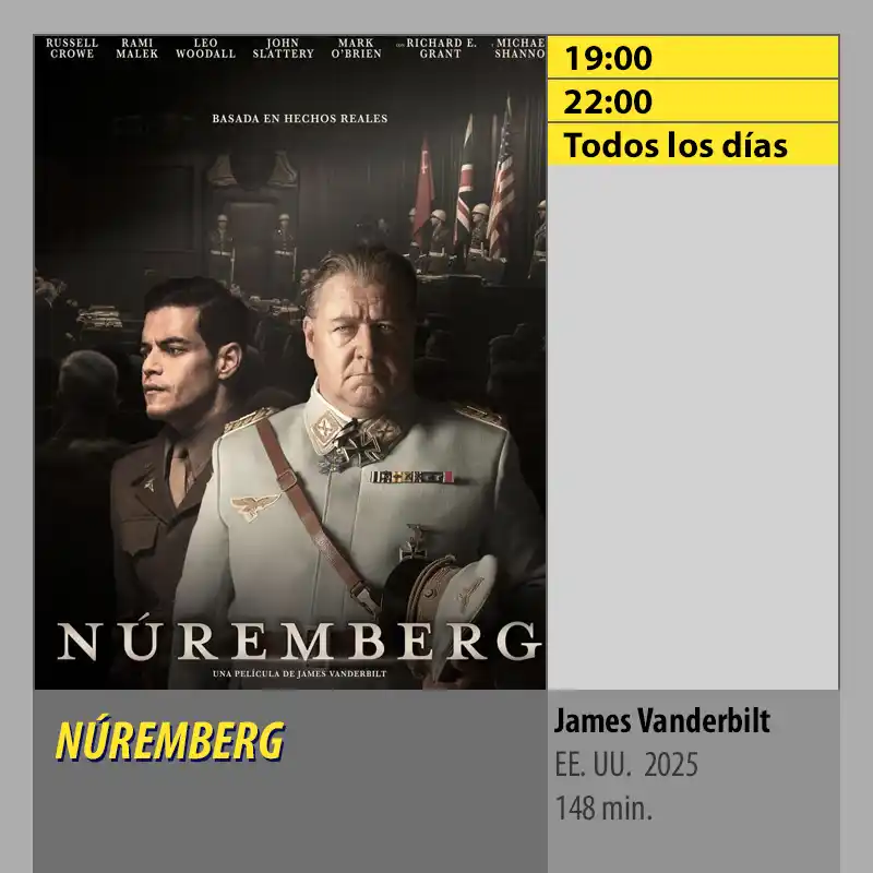 NÚREMBERG MK2 CineSur Tablero Córdoba NÚREMBERG MK2 CineSur Tablero Córdoba
