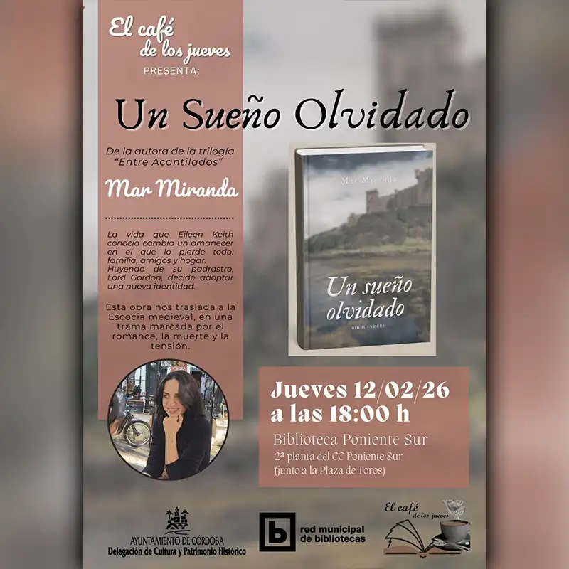 SERENATAS EN LAS PLAZAS CORDOBESAS 2026. Federación de Peñas Cordobesas 4 UN SUENO OLVIDADO. Biblioteca Poniente Sur. Cordoba. Jueves 12 Febrero 2026