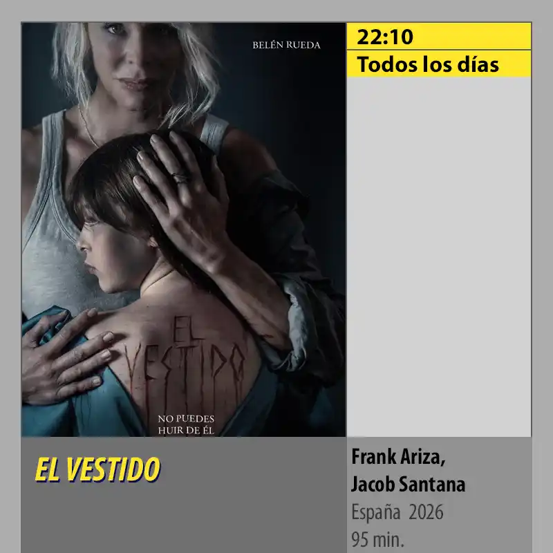 EL VESTIDO CINES AXION Córdoba