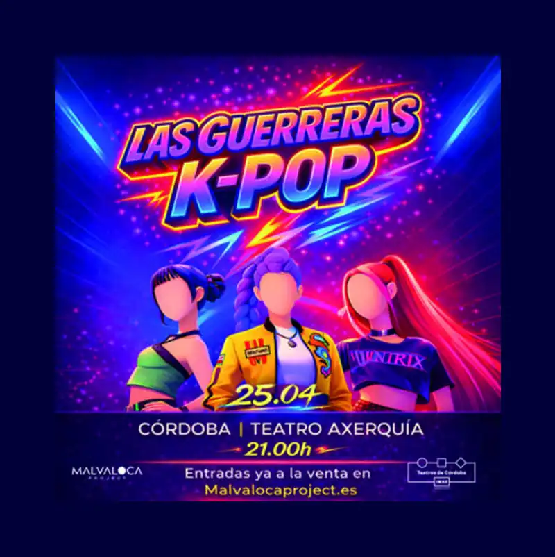 LAS GUERRERAS K-POP. Teatro de la Axerquía. Córdoba. Sábado 25 Abril 2026