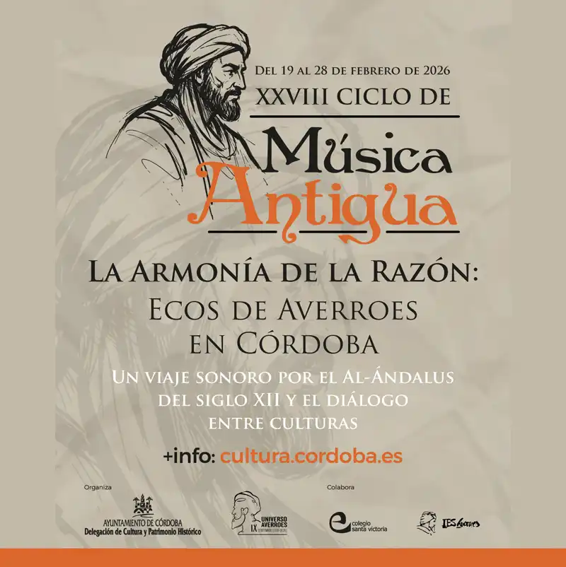 XXVIII CICLO DE MÚSICA ANTIGUA. Córdoba. 19 al 28 Febrero 2026