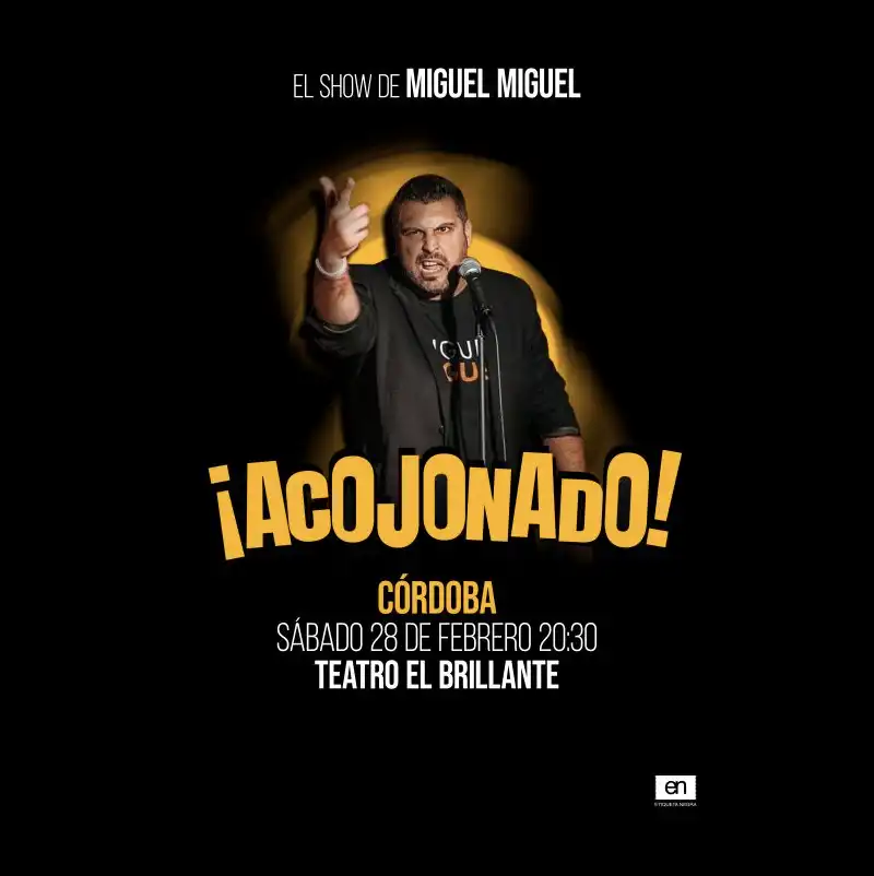 ¡ACOJONADO! Teatro El Brillante. Córdoba. Sábado 28 Febrero 2026 ¡ACOJONADO! Teatro El Brillante. Córdoba. Sábado 28 Febrero 2026