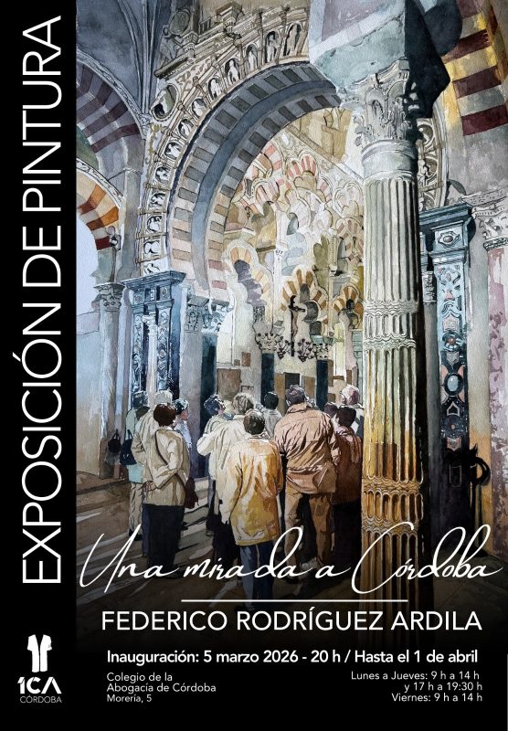 'RETRATOS' María José Ruiz Navarro. Colegio Abogacía Córdoba. Hasta el 27 Febrero 2026