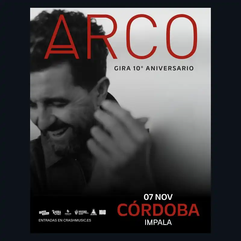 ARCO. Sala Impala. Sábado 7 Noviembre 2026