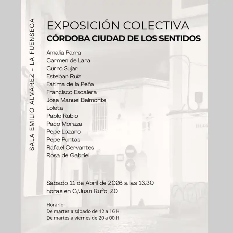 'CÓRDOBA CIUDAD DE LOS SENTIDOS'. Sala Emilio Álvarez. Córdoba