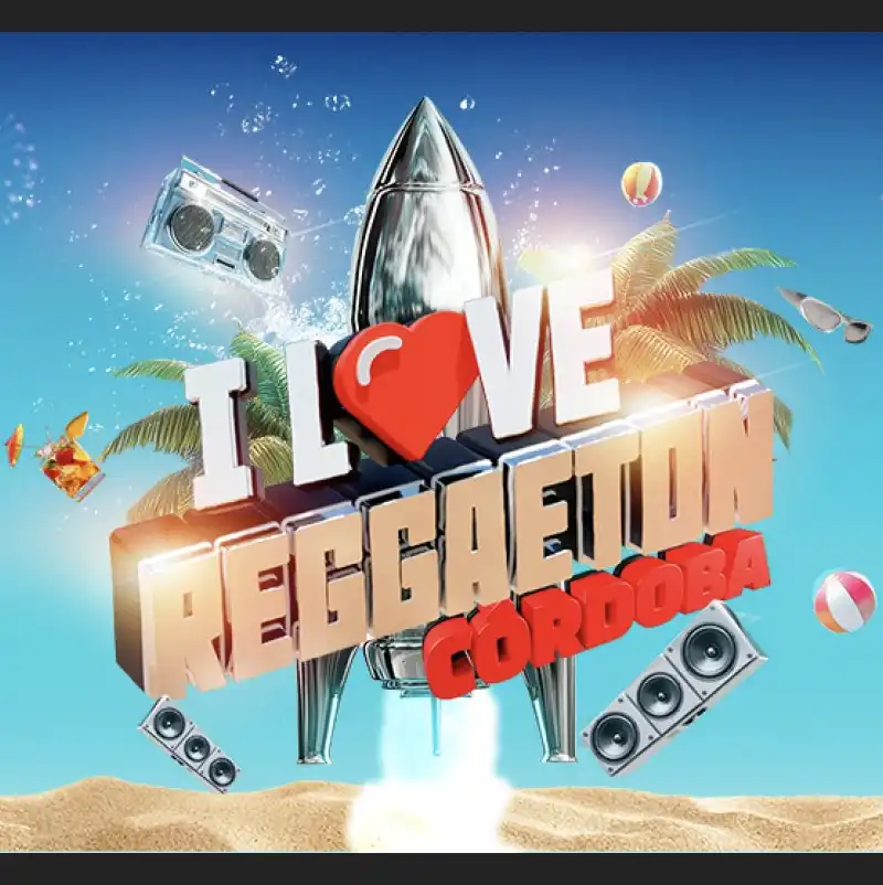 'I LOVE REGGAETON'. Recinto del Arenal. Córdoba. Viernes 17 Julio 2026