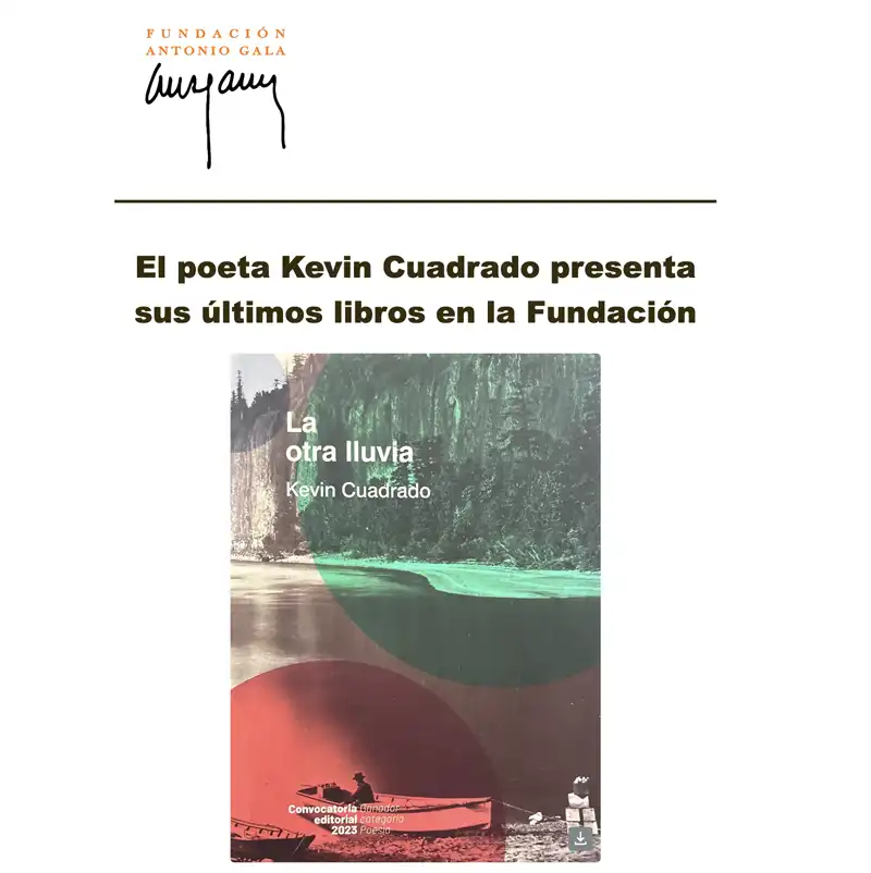 KEVIN CUADRADO. Fundación Antonio Gala. Córdoba. Lunes 20 Abril 2026