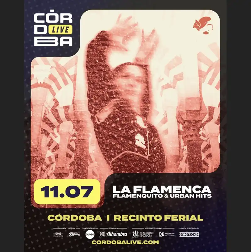 LA FLAMENCA. Flamenquito & Urban Hits. Recinto del Arenal. Córdoba. Sábado 11 Julio 2026