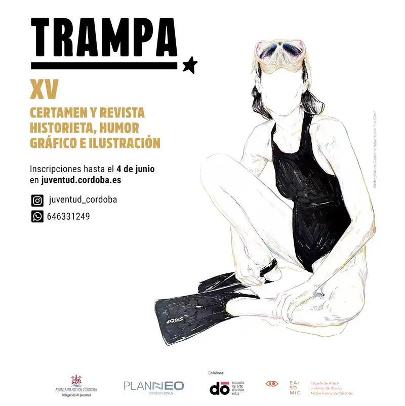 XV CERTAMEN 'TRAMPA'. Planneo Córdoba Joven. Inscripciones hasta el 4 de Junio 2026