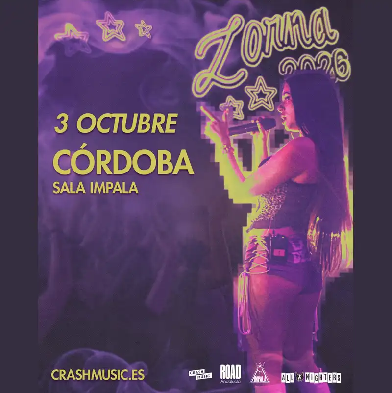 LORNA. Sala Impala. Córdoba. Sábado 3 Octubre 2026