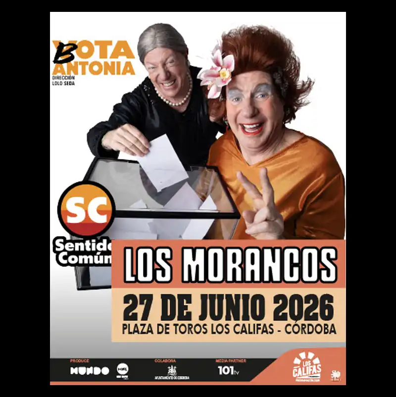 LOS MORANCOS. Plaza de Toros de Córdoba. Sábado 27 Junio 2026