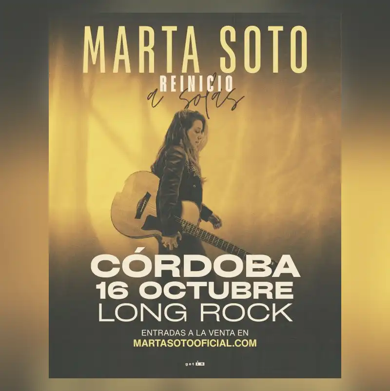 MARTA SOTO. Long Rock. Córdoba. 16 Octubre 2026