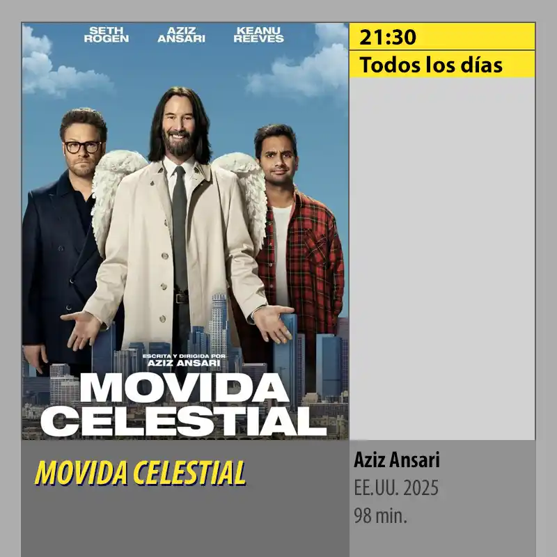 MOVIDA CELESTIAL MK2 CineSur Tablero Córdoba