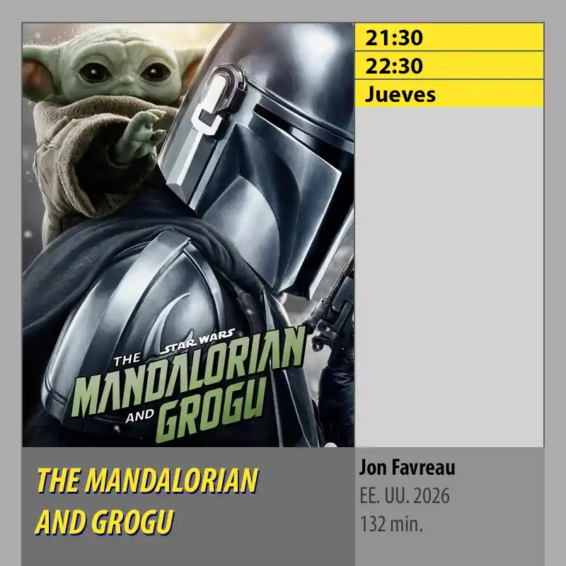 THE MANDALORIAN AND GROGU MK2 CineSur Tablero Córdoba