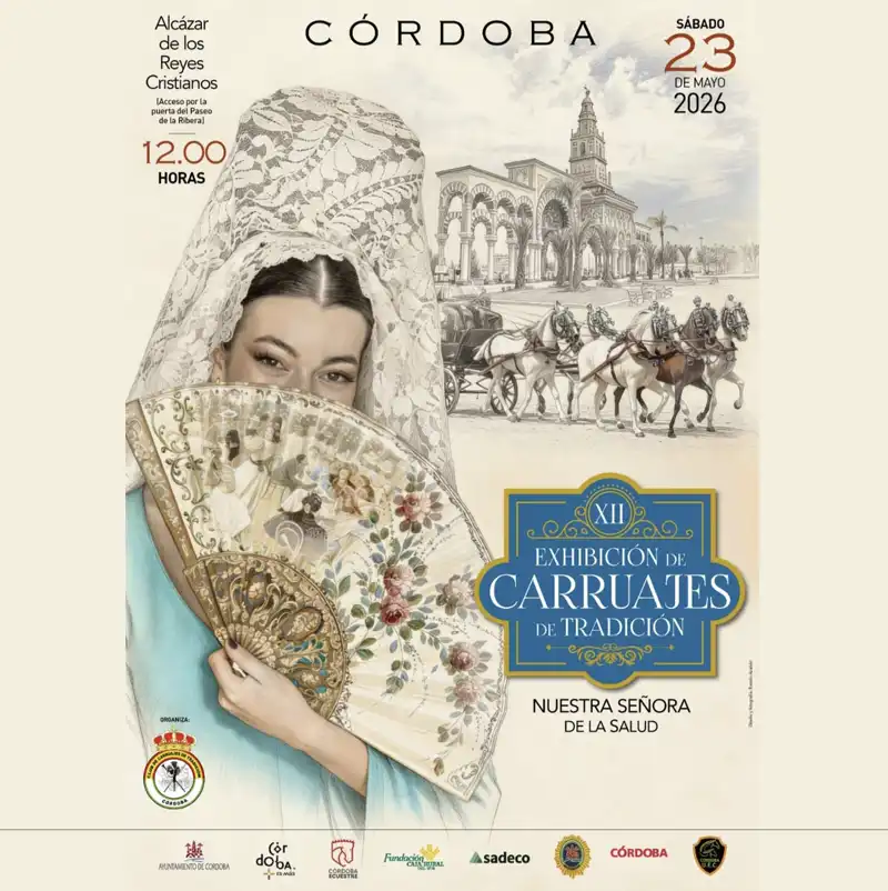 XII Exhibición de Carruajes de Tradición. Córdoba Ecuestre. Sábado 23 Mayo 2026