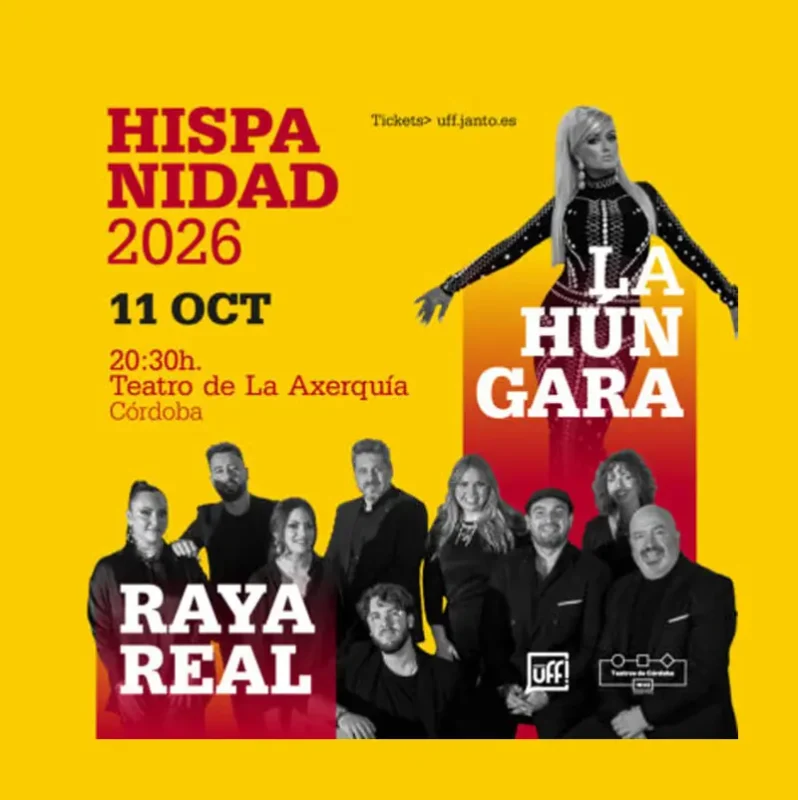 CONCIERTO DIA DE LA HISPANIDAD. Teatro de la Axerquia. Cordoba. Domingo 11 Octubre 2026