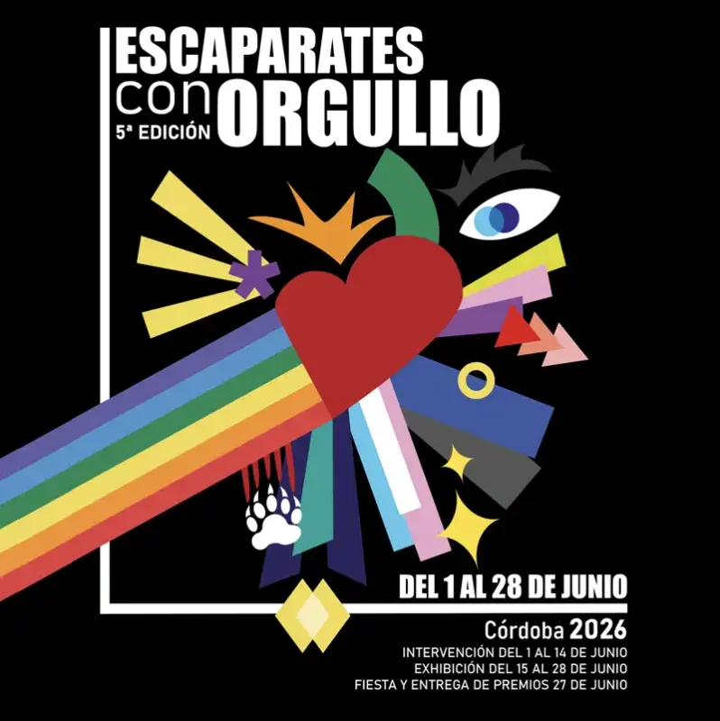 ESCAPARATES CON ORGULLO 5a Edicion. Cordoba. 1 al 28 Junio 2026