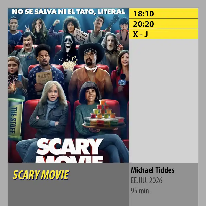 SCARY MOVIE CINES AXION Cordoba