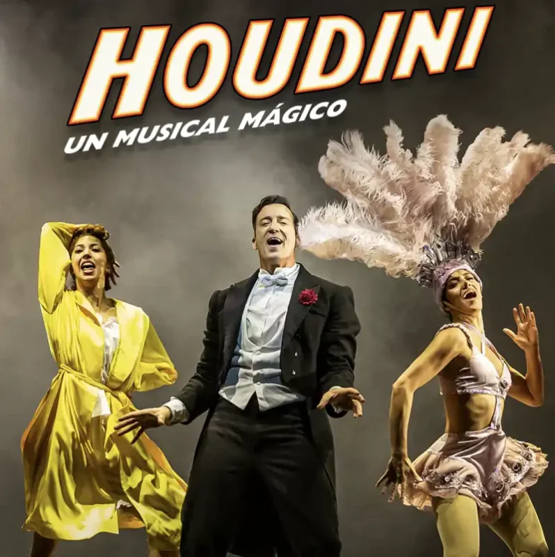 HOUDINI. UN MUSICAL MAGICO. Gran Teatro de Cordoba. 22Oct 1Nov 2026