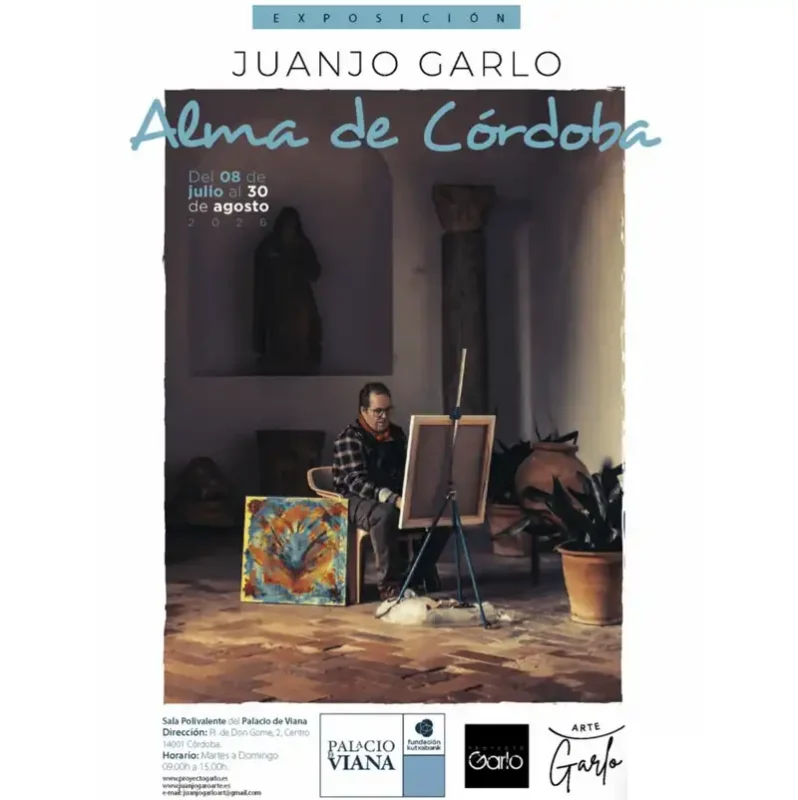 Juanjo Garlo ALMA DE CORDOBA. Palacio de Viana. Cordoba. Hasta el 30 Agosto 2026