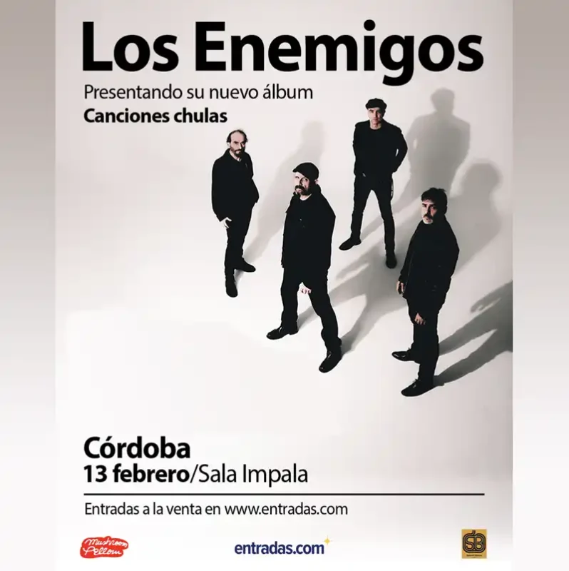 LOS ENEMIGOS. Sala Impala. Cordoba. Sabado 13 Febrero 2027