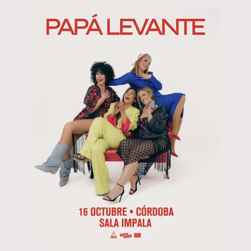 PAPA LEVANTE. Sala Impala. Cordoba. Viernes 16 Octubre 2026