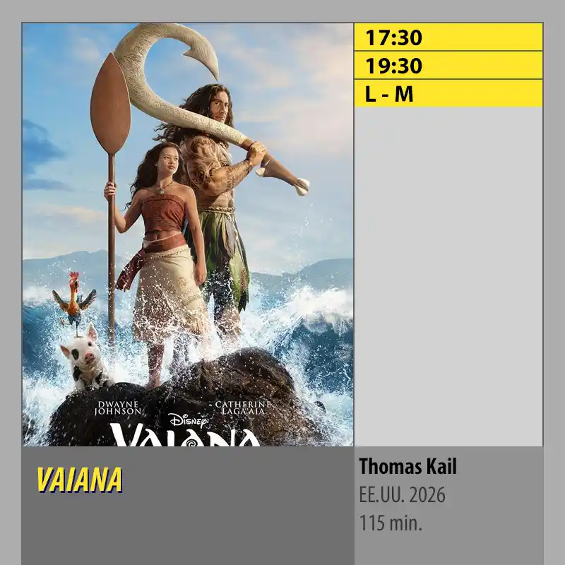 VAIANA. Multicines Guadalquivir Cordoba