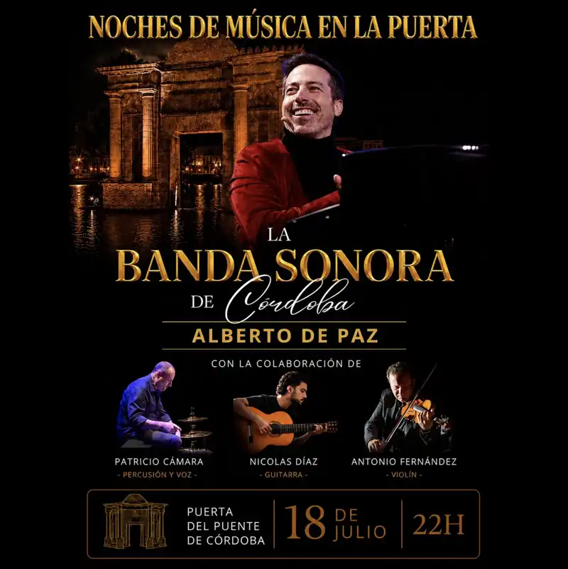 noches de música en la puerta 2026. ALBERTO DE PAZ noches de musica en la puerta 2026. ALBERTO DE PAZ