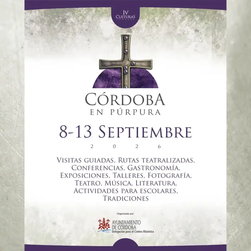 CORDOBA EN PURPURA. 8 al 13 de Septiembre 2026