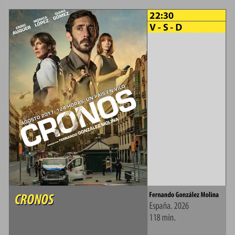 CRONOS. MK2 Cines El Tablero Córdoba CRONOS. MK2 Cines El Tablero Cordoba
