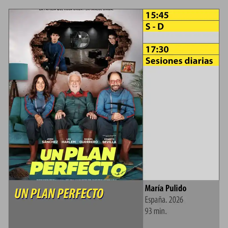 Cartelera UN PLAN PERFECTO. CINES AXION Córdoba Cartelera UN PLAN PERFECTO. CINES AXION Cordoba