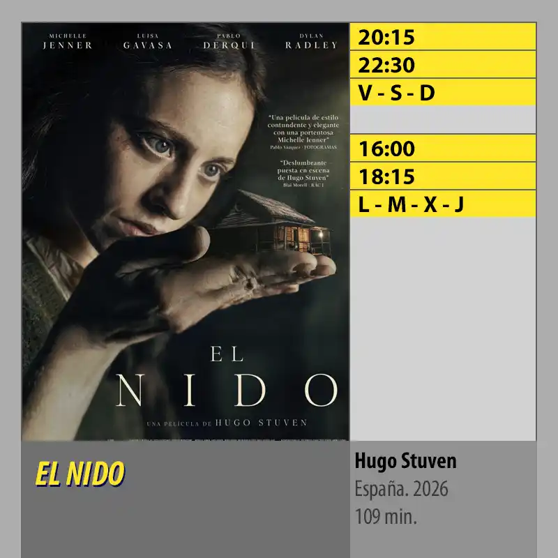 EL NIDO. MK2 Cines El Tablero Cordoba